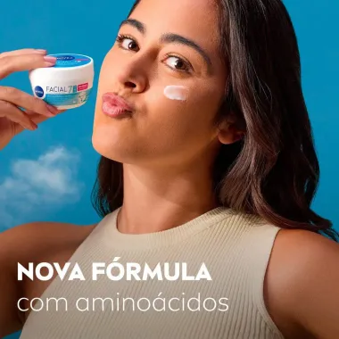 Hidratante Facial Nivea Nutritivo Ultraleve 5 em 1 100g