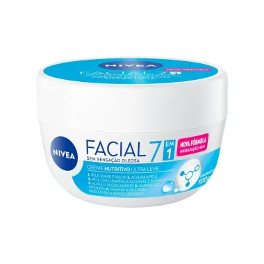Hidratante Facial Nivea Nutritivo Ultraleve 5 em 1 100g