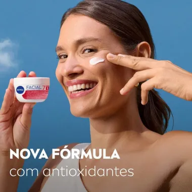NIVEA Creme Facial Antissinais Ultraleve 7 em 1 100g