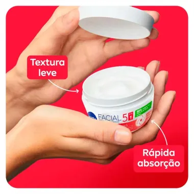NIVEA Creme Facial Antissinais Ultraleve 7 em 1 100g