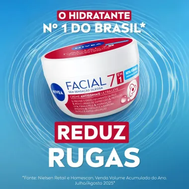NIVEA Creme Facial Antissinais Ultraleve 5 em 1 100g