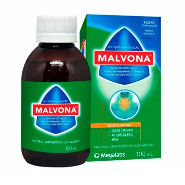 Malvona Solução Oral para Diluição 100ml