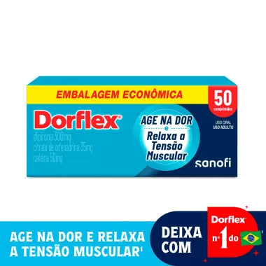 Dorflex Analgésico e Relaxante Muscular 50 Comprimidos