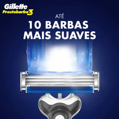 Aparelho de Barbear Descartável Gillette Prestobarba3 Leve 8 Pague 6 Unidades