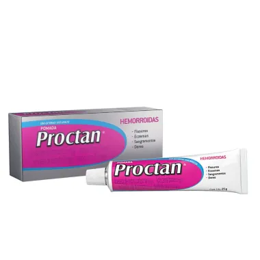 Proctan Pomada Para Hemorroidas 25g Contém 6 Aplicadores