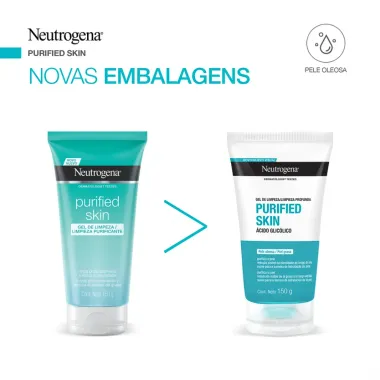 Gel de Limpeza Neutrogena Purified Skin 150g