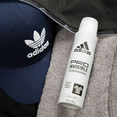 Desodorante Aerossol Antitranspirante Adidas Feminino Pro Invisible 150ml