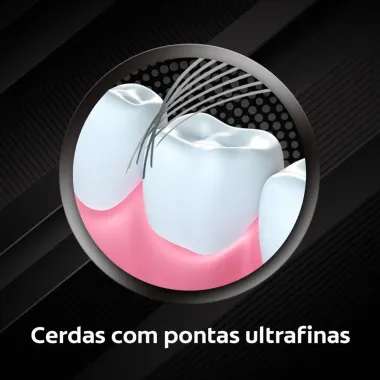Escova Dental Colgate Slim Soft Black Macia Cores Sortidas 4 Unidades