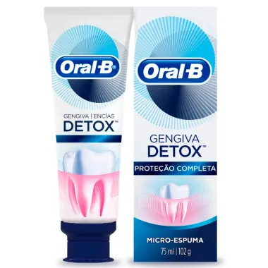 Creme Dental Oral-B Gengiva Detox Deep Clean 102g