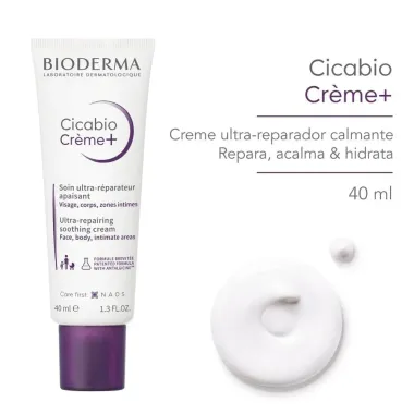 Bioderma Cicabio Crème+ Creme Ultra-Reparador Calmante 40ml