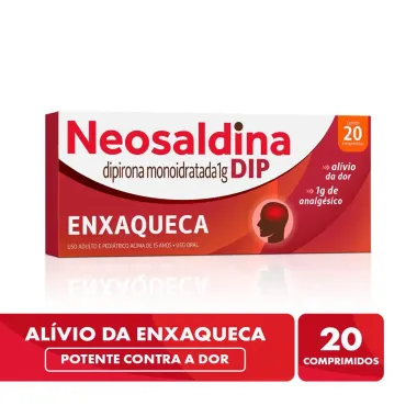 Neosaldina Dip 1g com 20 Comprimidos