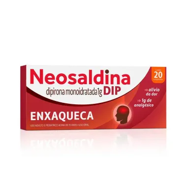 Neosaldina Dip 1g com 20 Comprimidos