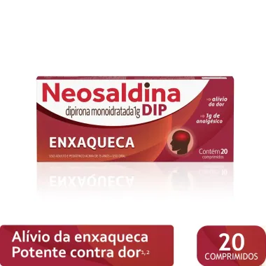 Neosaldina Dip 1g com 20 Comprimidos