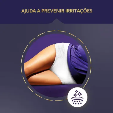 Roupa Íntima Plenitud Noturna Unissex Tamanho P/M 14 Unidades