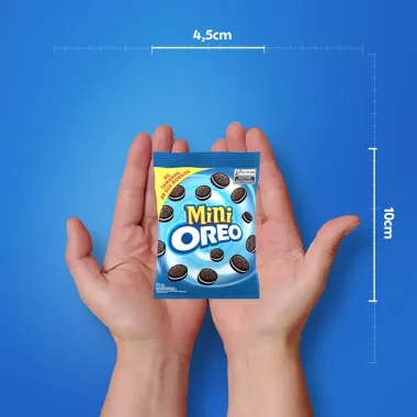 Biscoito recheado Mini Oreo original