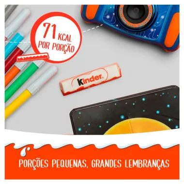 Chocolate Kinder Recheio ao Leite com 6 Barrinhas 75g