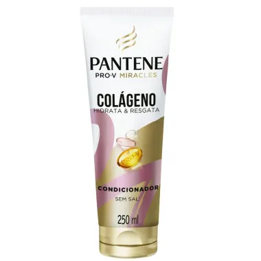 Condicionador Pantene Col&aacute;geno Hidrata e Resgata 250ml