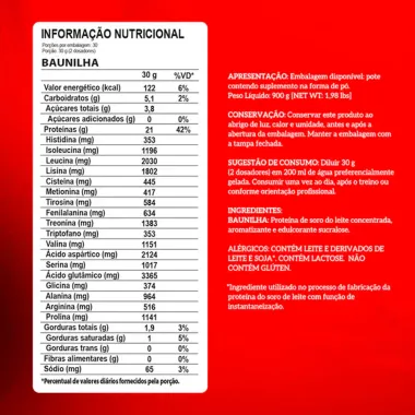 Whey 100% Pure Integralm&eacute;dica Sabor Baunilha 907g