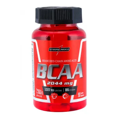 BCAA 2044mg Integralmédica 90 Cápsulas