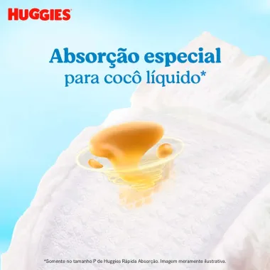 Fralda Huggies Tripla Proteção Tamanho M Pacote Hiper 92 Fraldas Descartáveis