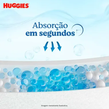Fralda Huggies Tripla Proteção Tamanho G Pacote Hiper 78 Fraldas Descartáveis