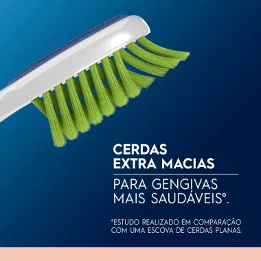 Escova Dental Oral-B Gengiva Detox Ultrafino Extra Macia Cores Sortidas 3 Unidades