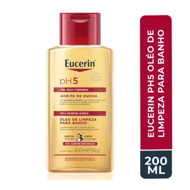 Eucerin pH5 Óleo de Limpeza para Banho 200ml