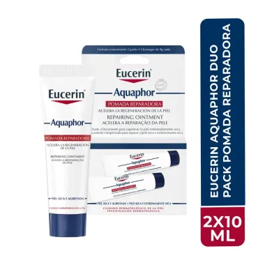 Eucerin Aquaphor DuoPack Pomada Reparadora Intensiva 2x 9g