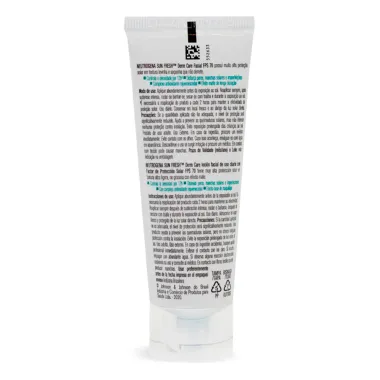 Protetor Solar Facial Neutrogena Sun Fresh Derm Care FPS 70 Pele Negra 40g