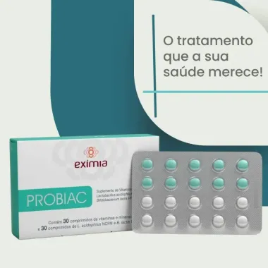 Eximia Probiac com 60 Comprimidos
