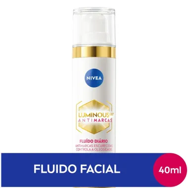 Fluido Facial Nivea Protetor Cellular Luminous 630&deg; FPS 50 40ml