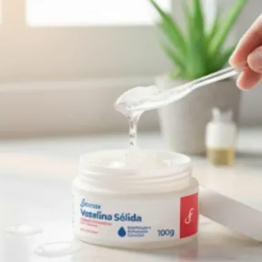 Geleia de Vaselina Vasemax Hidratante S&oacute;lida 100g
