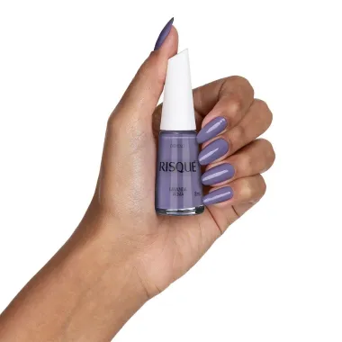 Esmalte Risqué Colorido Cremoso Lavanda Alma 8ml