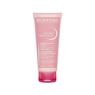 Bioderma Sensibio Gel Moussant de Limpeza Micelar Calmante e Hidratante 100ml