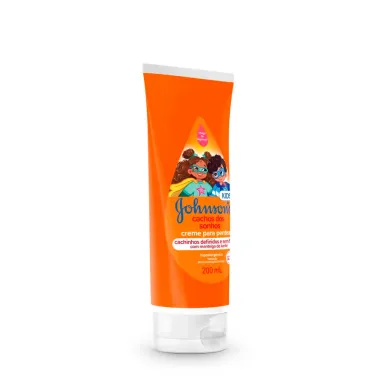 Creme de Pentear Infantil Johnson's Cachos dos Sonhos 200ml