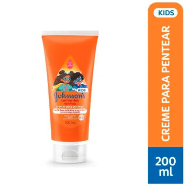 Creme de Pentear Infantil Johnson's Cachos dos Sonhos 200ml