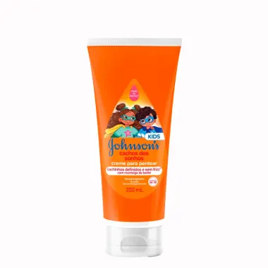 Creme de Pentear Infantil Johnson's Cachos dos Sonhos 200ml