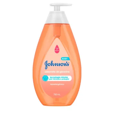 Sabonete Líquido de Glicerina Johnson's Baby 750ml
