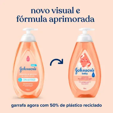 Sabonete Líquido de Glicerina Johnson's Baby 750ml