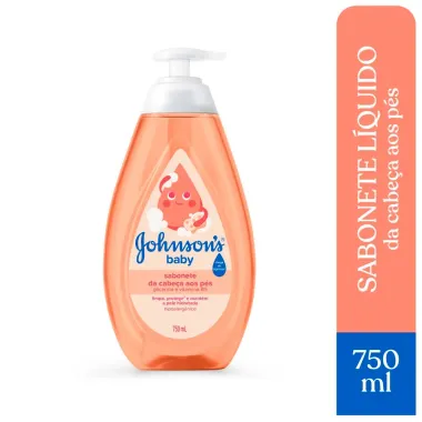 Sabonete Líquido de Glicerina Johnson's Baby 750ml