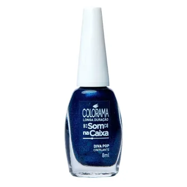 Esmalte Colorama Som na Caixa Cor Diva Pop Cintilante 8ml