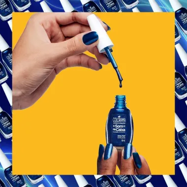 Esmalte Colorama Som na Caixa Cor Diva Pop Cintilante 8ml