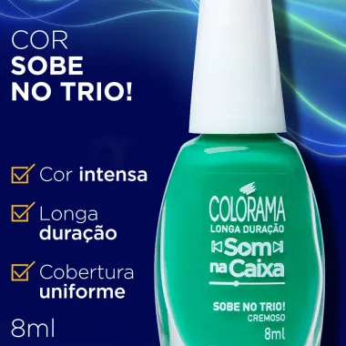 Esmalte Colorama Som na Caixa Cor Sobe no Trio! 8ml