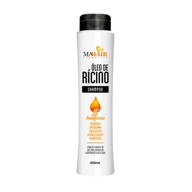 Shampoo Mahair Óleo de Rícino 400ml