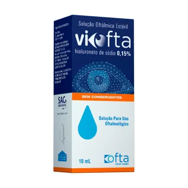 Viofta 0,15% Solução Oftálmica com 10ml