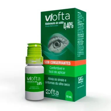 Viofta 0,40% Solução Oftálmica com 10ml