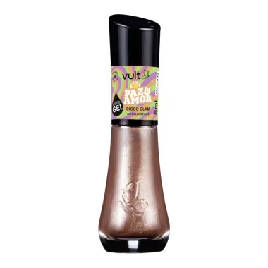Esmalte Vult 5Free Paz e Amor Disco Glam Perolado 8ml