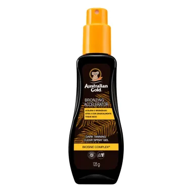 Bronzeador Australian Gold Accelerator Instant Bronzer Spray Gel 125g