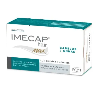 Imecap Hair Max Leve 90 e Pague 60 Cápsulas