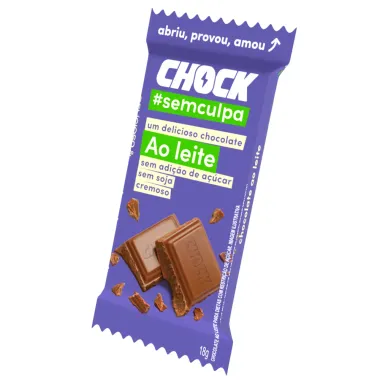 Chocolate Chock Ao Leite #Semculpa 18g